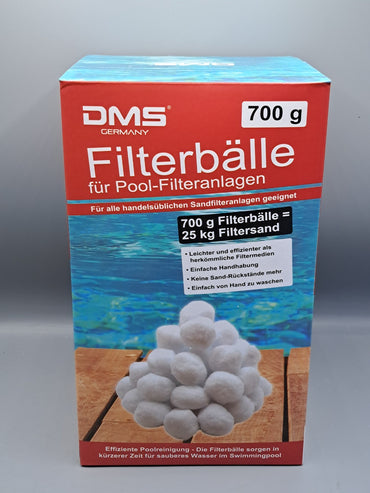 Sandfilter Filterwatte Polysphere 700g Filterbälle Sandfilteranlage Filter DMS®