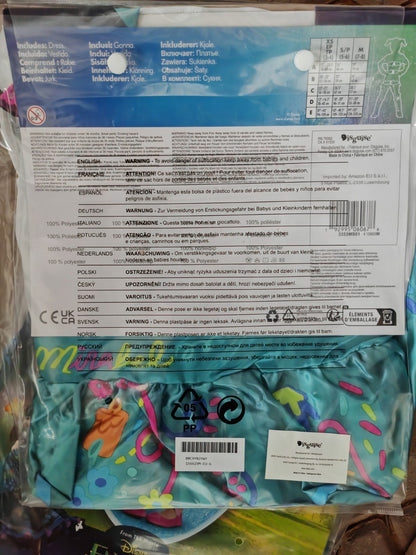 Disney Encanto Mirabel Kinder Kostüm Kleid Gr. 98-104 Fasching Karneval  G