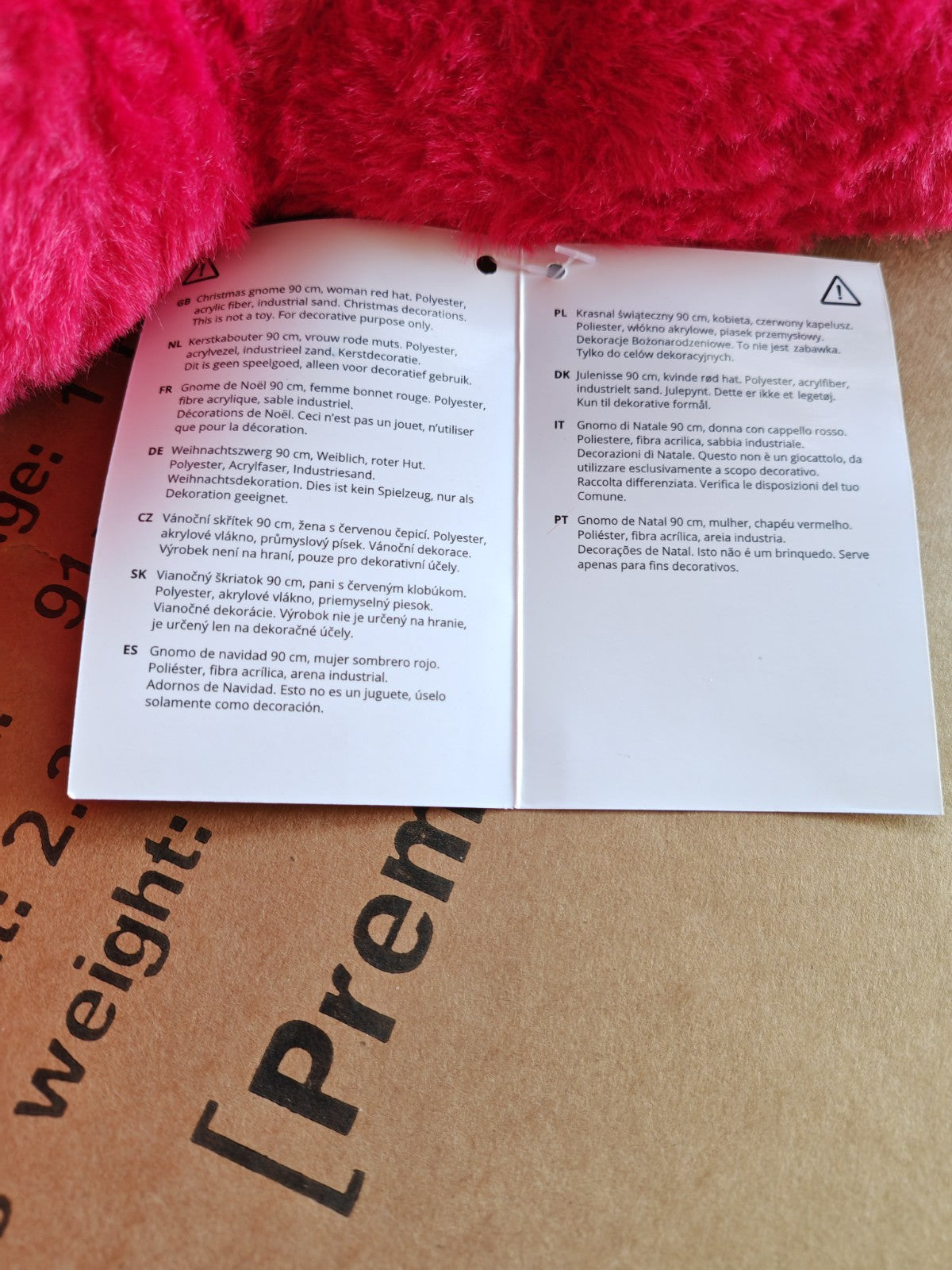 KM Trend Wichtel 90 cm hoch, Weihnachten