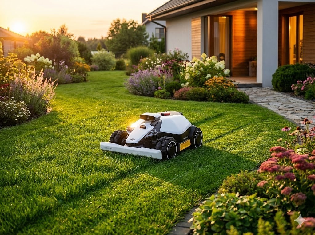 MAMMOTION LUBA mini AWD 800 Mähroboter | ohne Begrenzungskabel | NetRTK+Vision