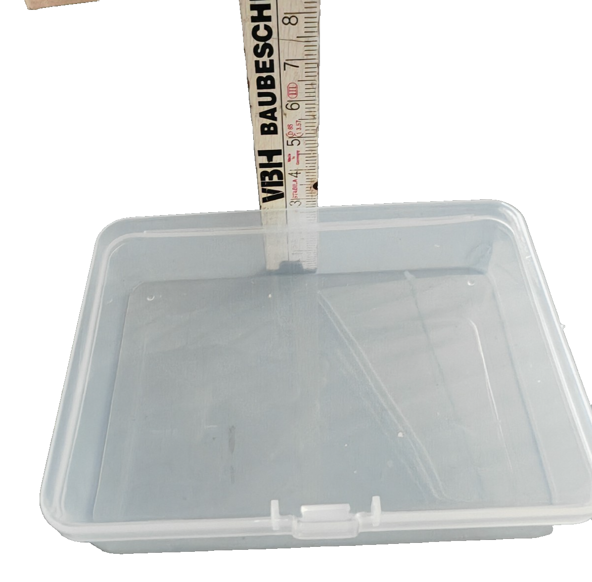 24x BELLE VOUS Aufbewahrungsbox Kunststoff Transparent Kleinteile Box Deckel F4