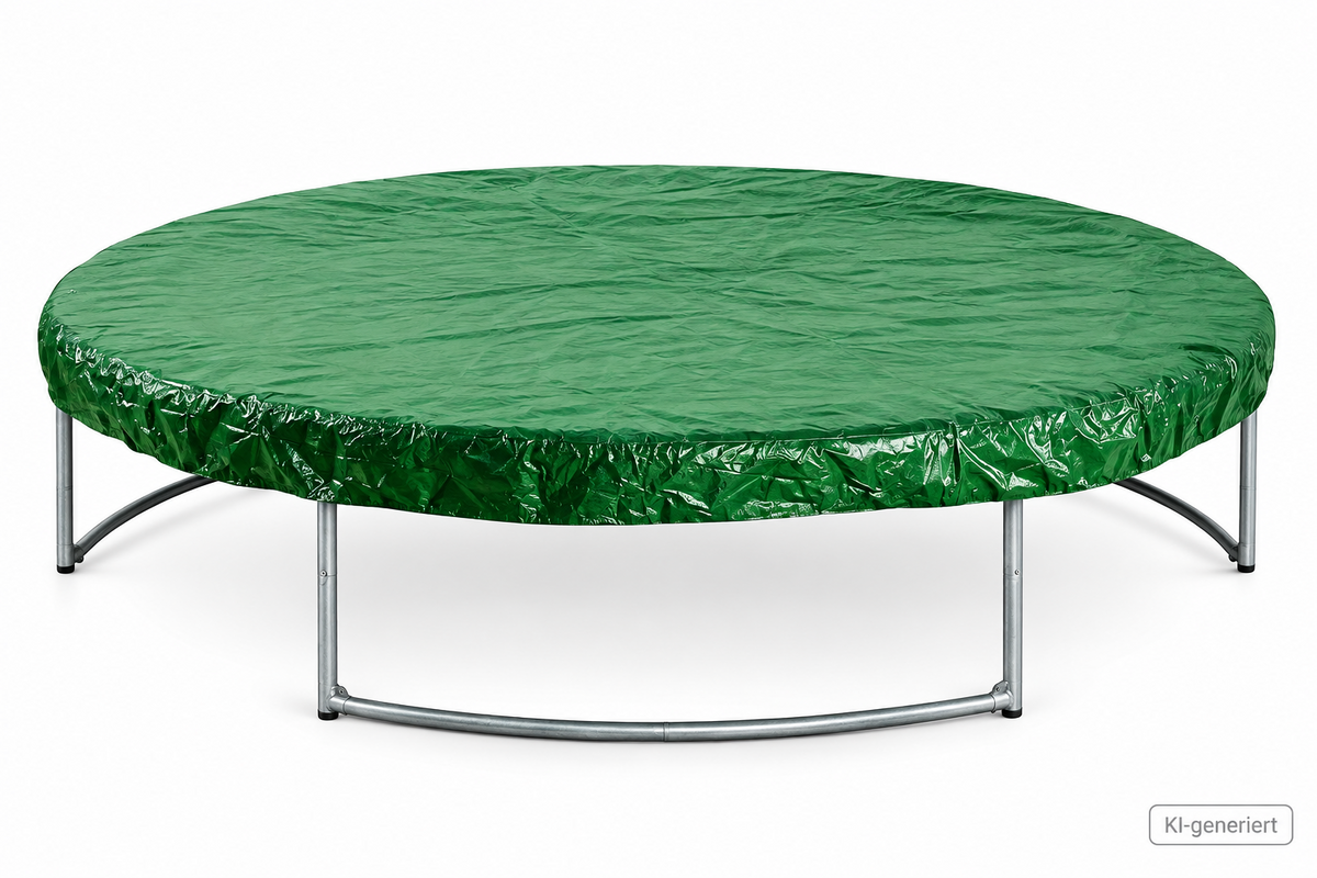 HUDORA Regenabdeckung Trampolin Ø400cm Grün Schutzplane Abdeckplane 65022 E2