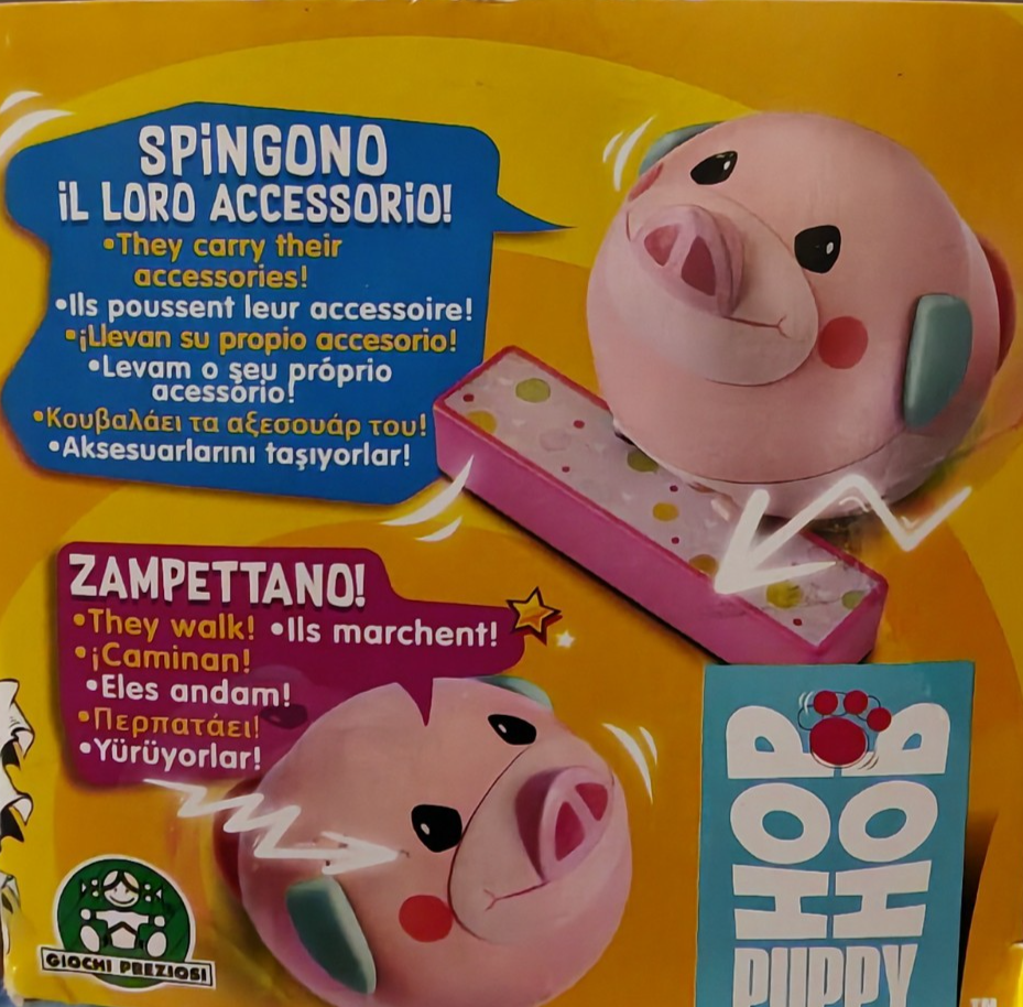 Giochi Preziosi Hop Hop Puppy Go & Go Hamster Tierfigur beweglich ab 3 Jahre D5
