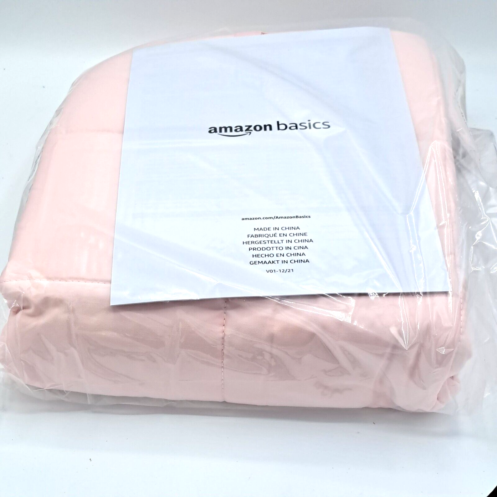 Amazon Basics Schwere Decke für Kinder 1,36KG Rosa