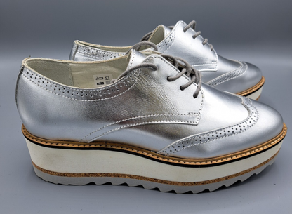 Bull Boxer Damenschuhe 40 Silber – elegante Schuhe