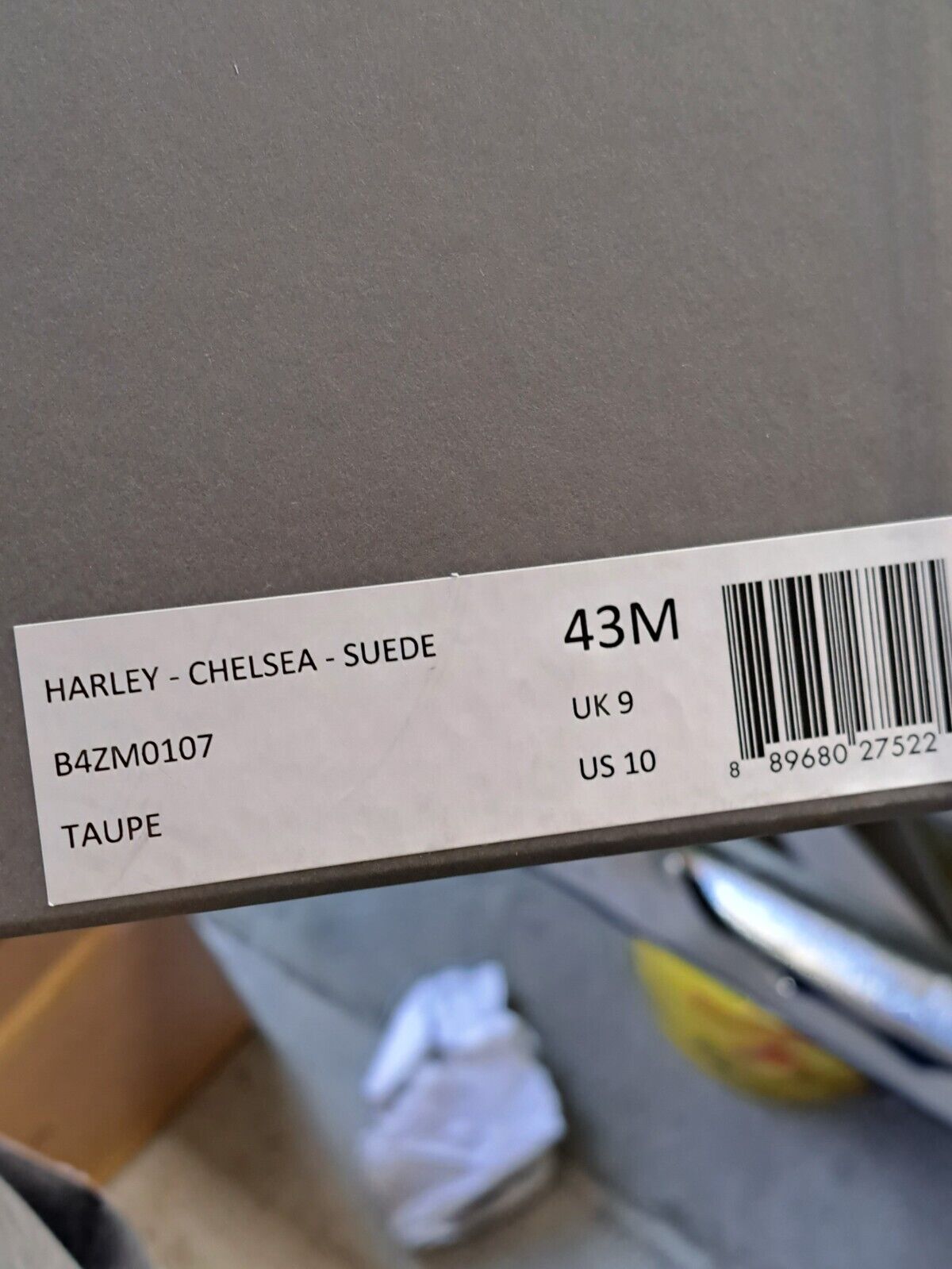 Allsaints Harley - Chelsea Boot, Herren, Taupe, Größe 43