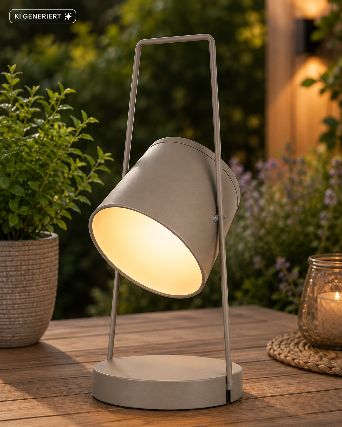 LUMIDA Garden Solar Spotlight RGB Warmweiß Schwenkbar USB-C Gartenlicht Akku HA3