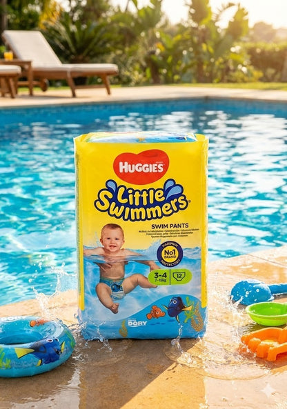 Huggies Little Swimmers Schwimmwindeln 3-4 Jahre 7-15 kg 12 Stück