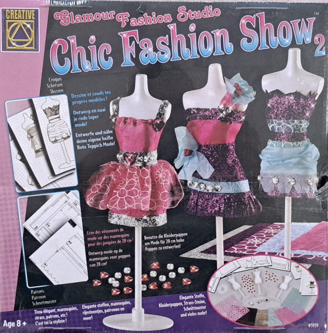 Creative Toys Chic Fashion Show 2 CT5939 Mode Design Nähset Kinder ab 8 D6