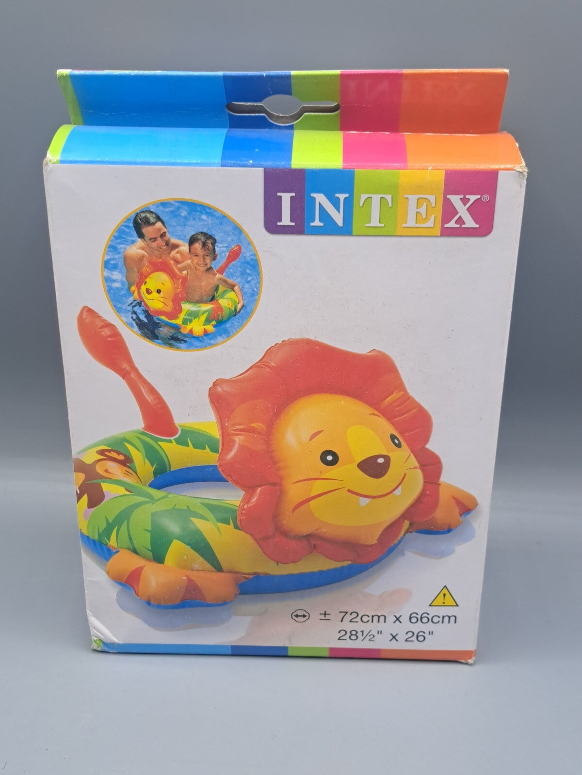 Intex Deluxe Schwimmring mit Tierkopf Kinder Schwimmreifen Pool Badespaß D7