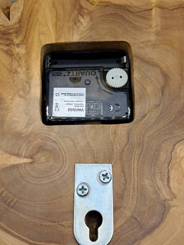Wanduhr Teakholz Tekka Weltbild
