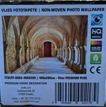 EnnKii Fototapete 400x280 cm Vlies Premium Plus