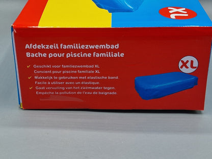 Poolplane 295x220 cm – Schwimmbad Abdeckung Schutzplane XL
