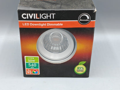 Civilight LED Downlight Dimmable 50W, 540lm
