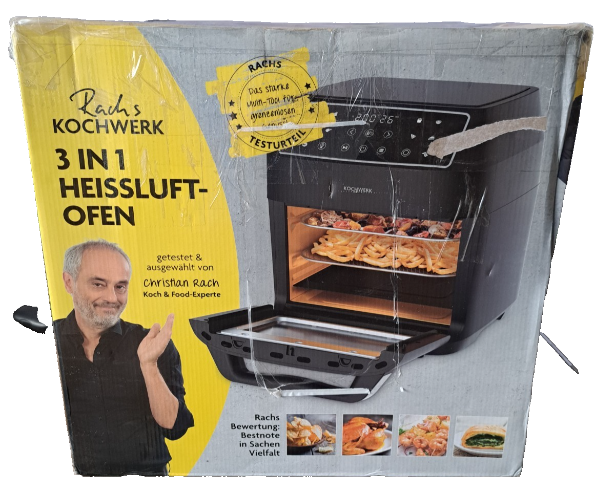 Rachs Kochwerk 3in1 Heissluftofen