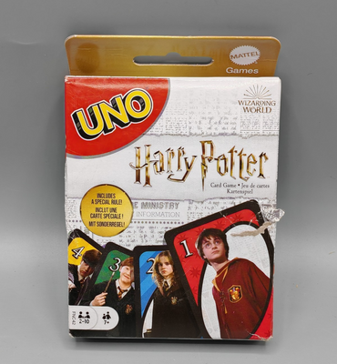 Mattel UNO Harry Potter Kartenspiel Spielkarten für Kinder & Erwachsene
