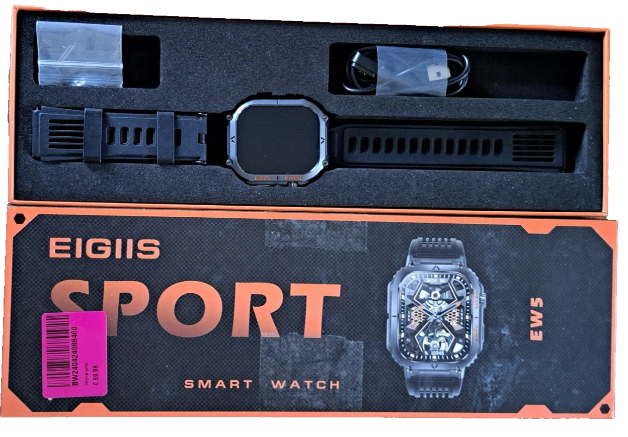 Eigiis Sport Smart EW5, Smartwatch, Sport, Stylisch