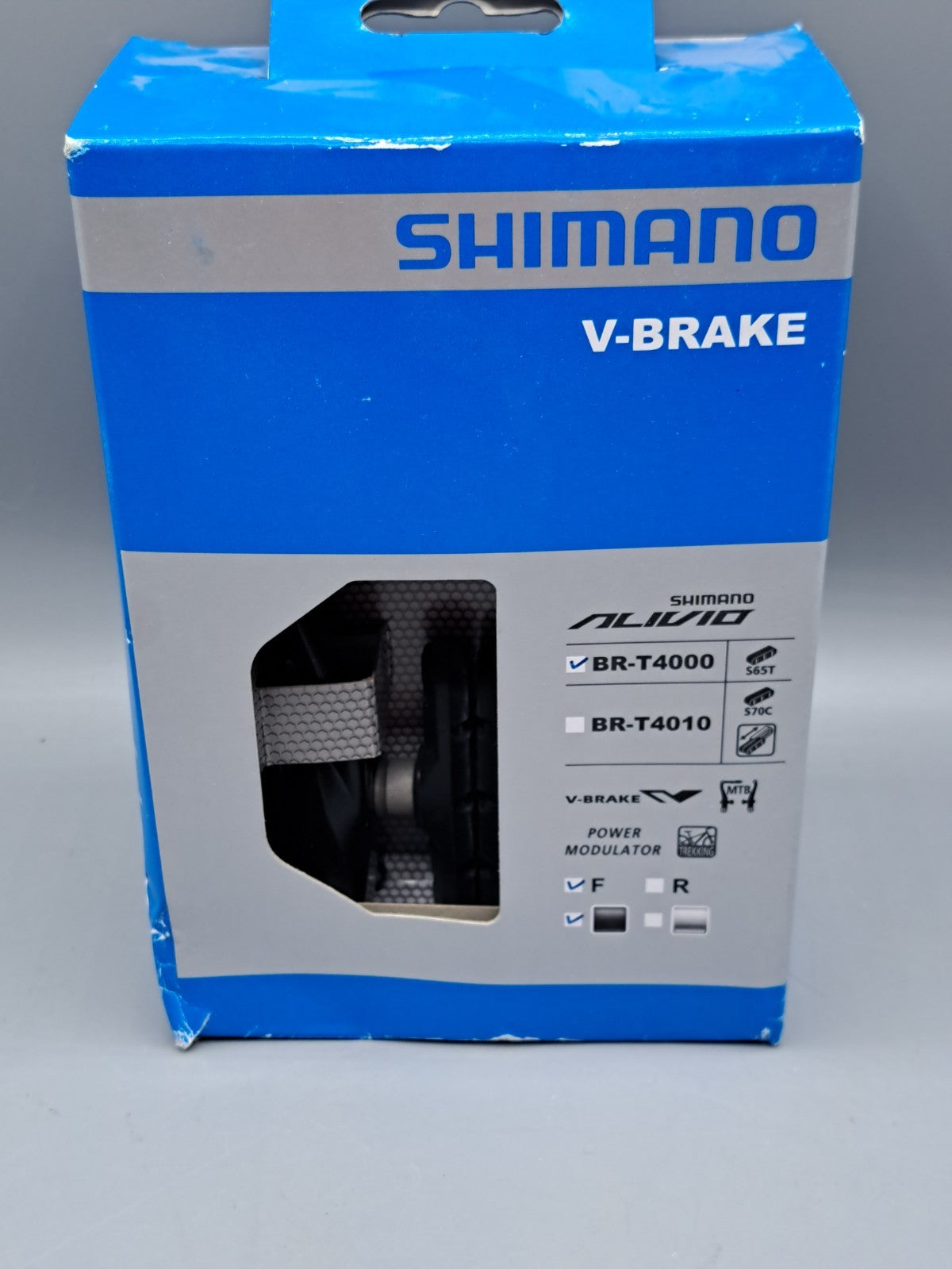 Shimano Alivio BR-T4000 V-Brake vorne Schwarz Fahrrad Bremse MTB Trekking