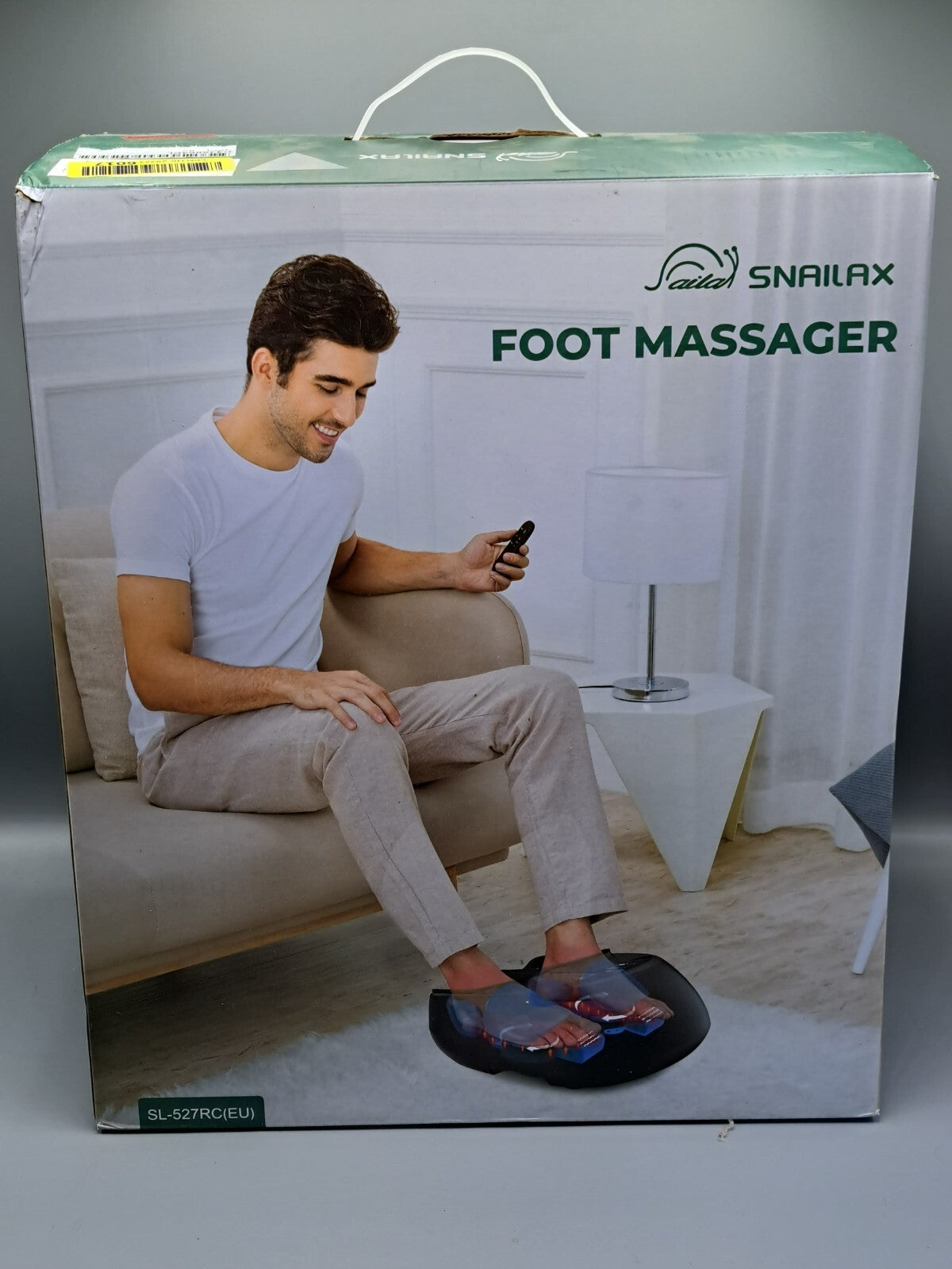 Snailax SL-527RC Shiatsu Fußmassagegerät Kneten Wärme Kompression Fernbedienung