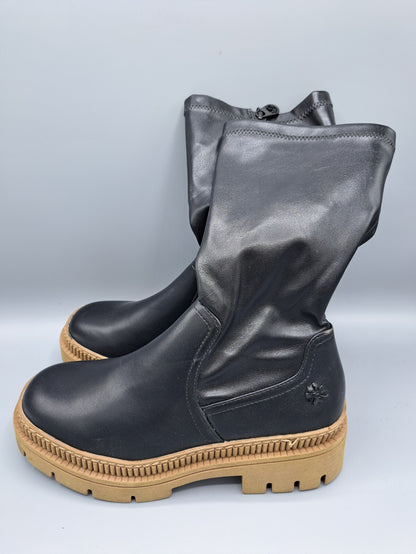 Marco Tozzi Damen Stiefel Schwarz Gr. 38 Schuhe Boots