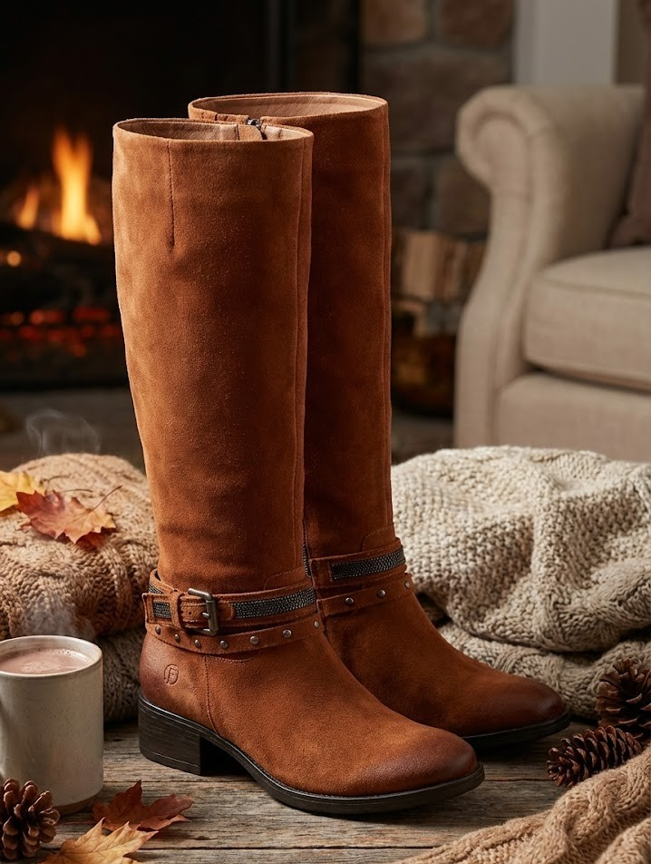 Olip Italia Spa Damen Stiefel Gr. 39 | Braun Damenschuhe