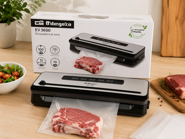 Orbegozo EV3600 Vakuumiergerät 100W Folienschweißgerät Vakuumierer Küche HO-A5