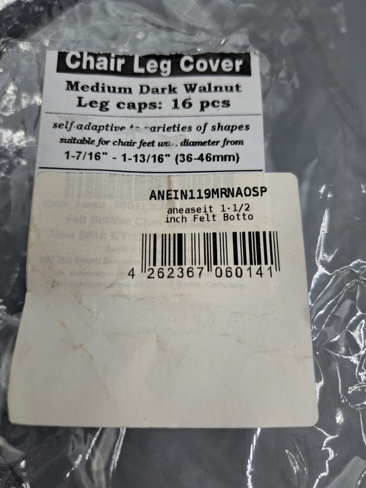 Aneaseit Chair Leg Covers 15 Stück, Bodenschutz & Möbelzubehör