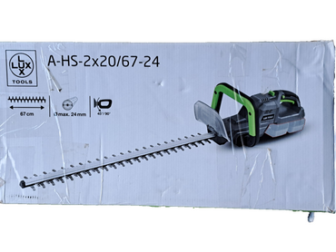 LUX Akku-Heckenschere 1 PowerSystem, Akkus nicht enthalten