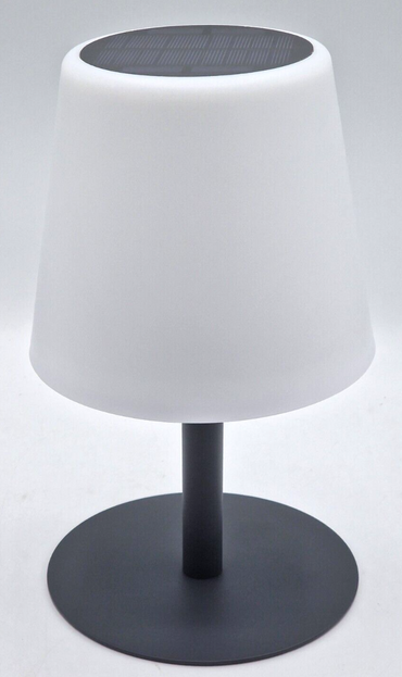 LED Akku Outdoor Tischlampe 8 Farben Dimmbar Kabellos Solar USB Fernbedienung