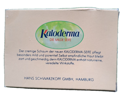 Kaloderma die milde Seife, Sammler