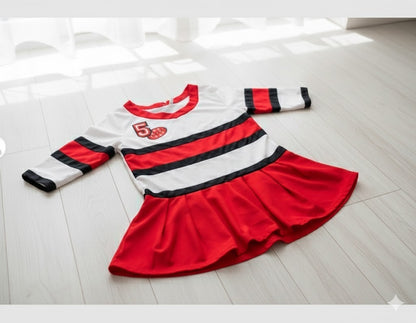 Funny Fashion Cheerleader Kostüm Größe 116