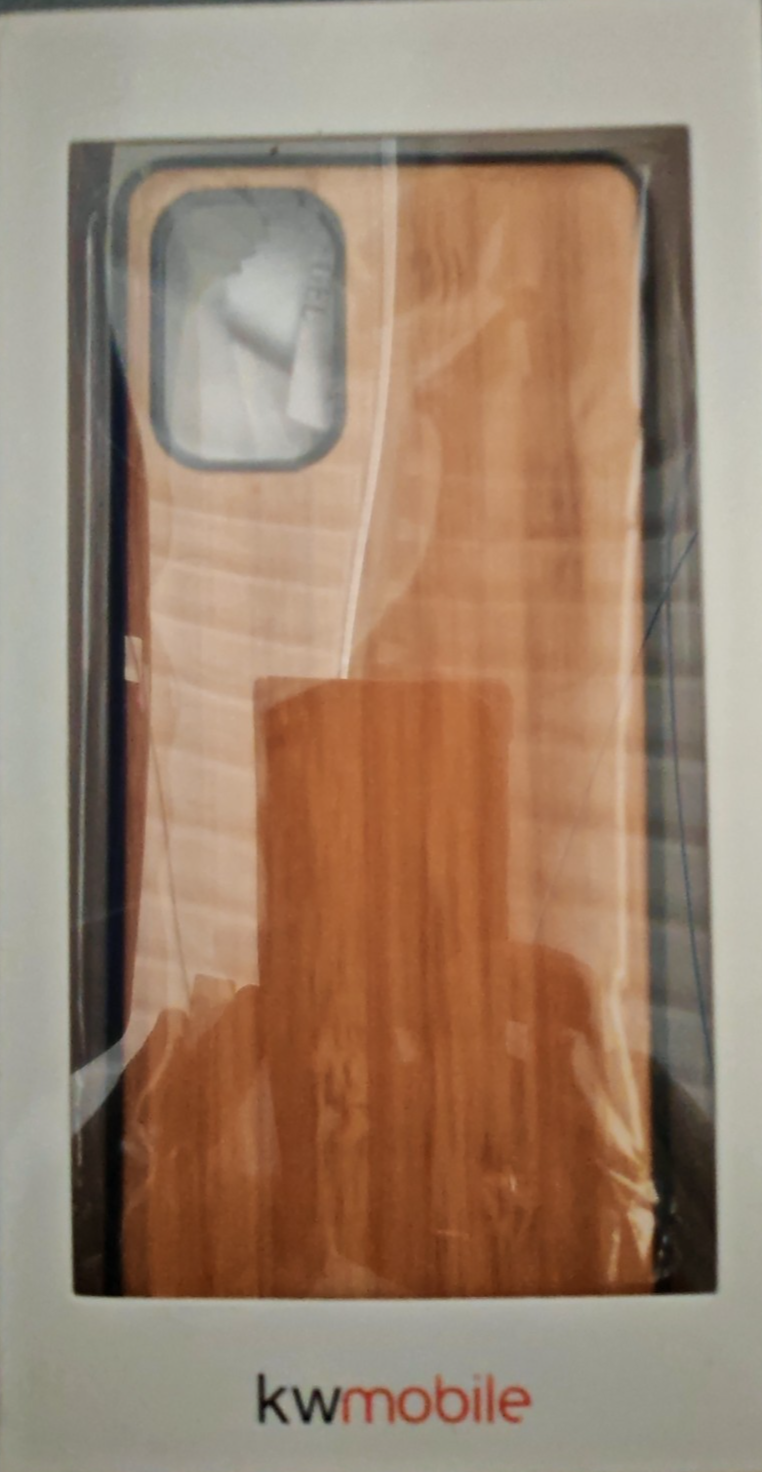 kwmobile OnePlus 8T Handyhülle Bambus Holz Braun Schutzhülle Case 54192.24 A9