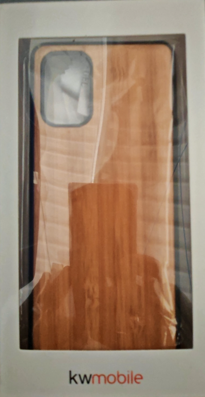 kwmobile OnePlus 8T Handyhülle Bambus Holz Braun Schutzhülle Case 54192.24 A9