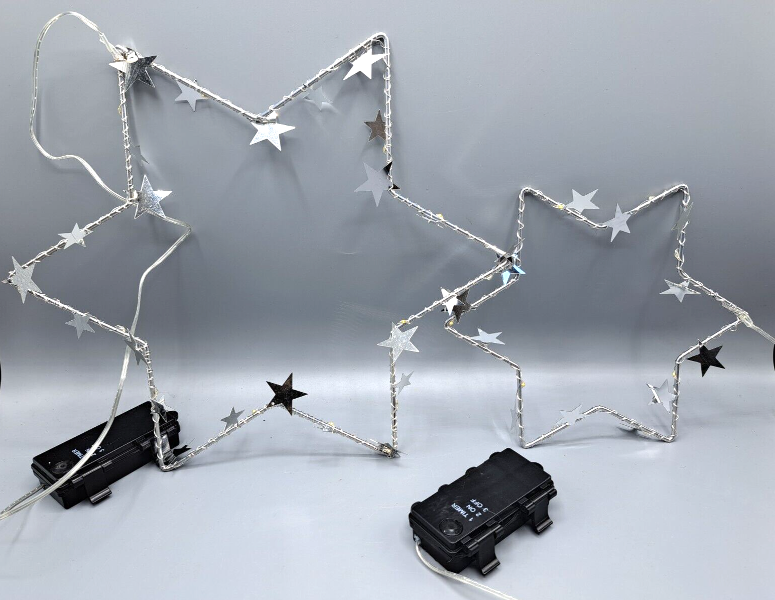 Weltbild LED-Hängedeko "Sternenzauber" 2er Set