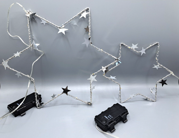 Weltbild LED-Hängedeko "Sternenzauber" 2er Set