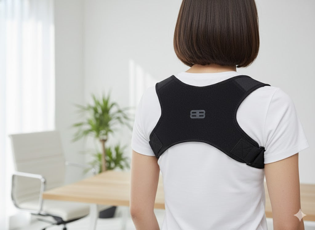 Back Bodyguard Geradehalter Schwarz Gr. M Rückenstütze Haltungstrainer