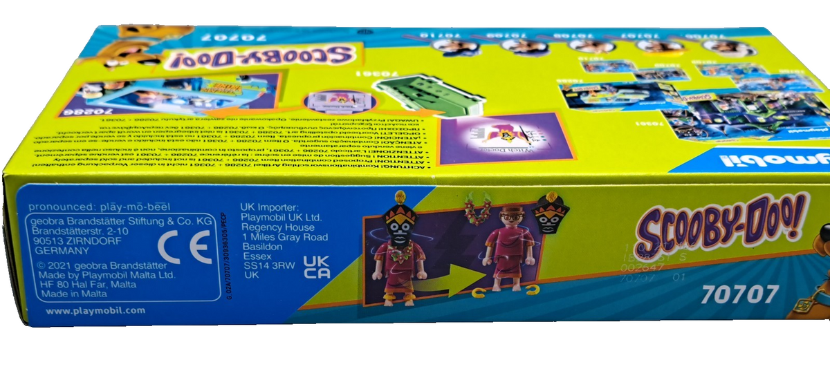 PLAYMOBIL 70707 SCOOBY-DOO Abenteuer mit Witch Doctor 46 Teile Velma D5