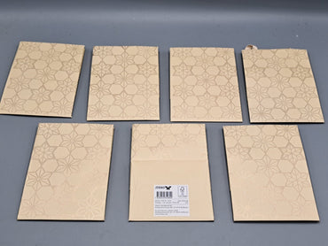 7x Stewo Geschenkverpackung, Tüten, Design 14x10 cm, Weihnachten