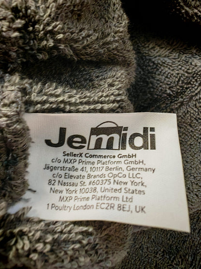 JEMIDI Saunakilt Damen Baumwolle Saunatuch Handtuchkleid mit Tasche