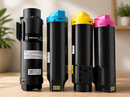 INK4U Toner 4er Set für Xerox Phaser 6510 WorkCentre 6515 Schwarz CMYK C6