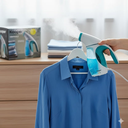 Kooper Vertikale Dampfbügelmaschine Dampfglätter Kleidung Steamer Textil B6