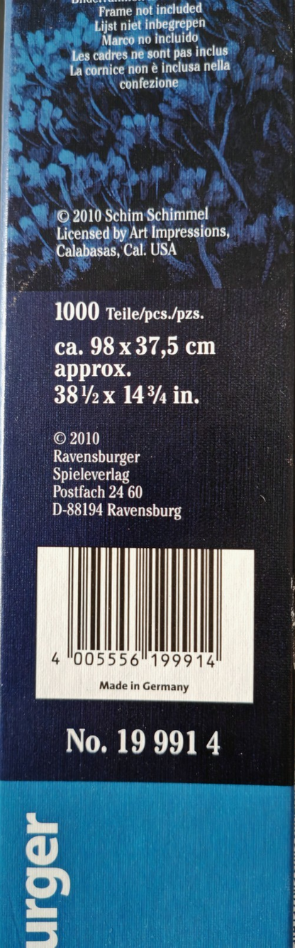 Ravensburger Puzzle 1000 Teile Elefanten Löwe Afrika Premium Puzzle 199914 D6