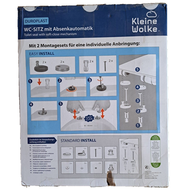 Kleine Wolke, Duroplast, WC-Sitz mit Absenkautomatik