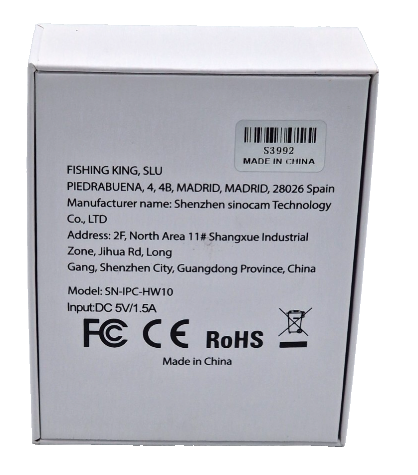 WiFi Battery Mini Camera SN-IPC-HW10 WLAN Überwachungskamera Akku