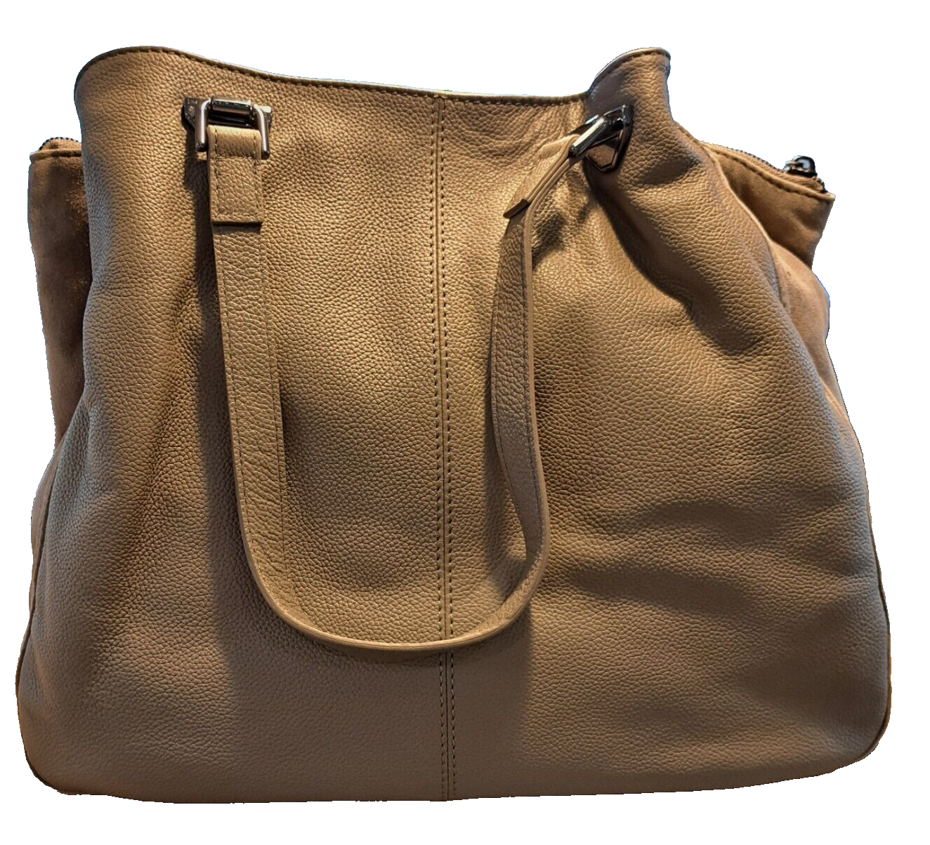 Desiderius, Blogger Edition Bendine, Taupe, Luxus Tasche, Echtleder, NP: 100€