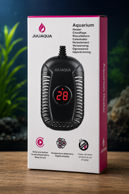 Juliaqua Aquarium Heizelement AC220-240V Regelheizer Heizstab Aquarium Heizer A6