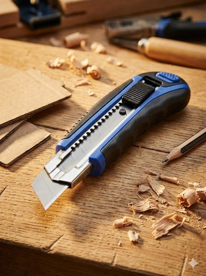 LUX Tools Profi Universalmesser 190315 | Cutter Messer Handwerk