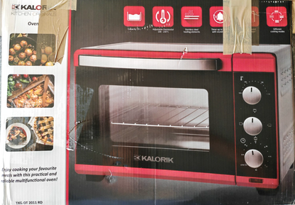 Kalorik TKG OT 2011 RD Minibackofen 19L Grill Backofen Timer 1280W HA14