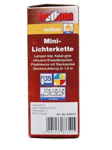 Hellum Indoor Mini-Lichterkette, 35 Lichter