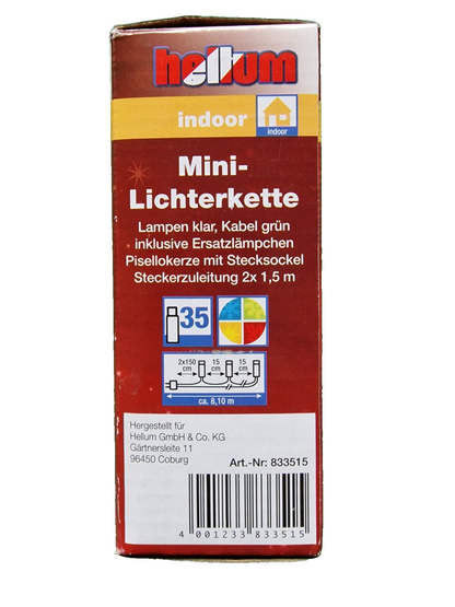 Hellum Indoor Mini-Lichterkette, 35 Lichter